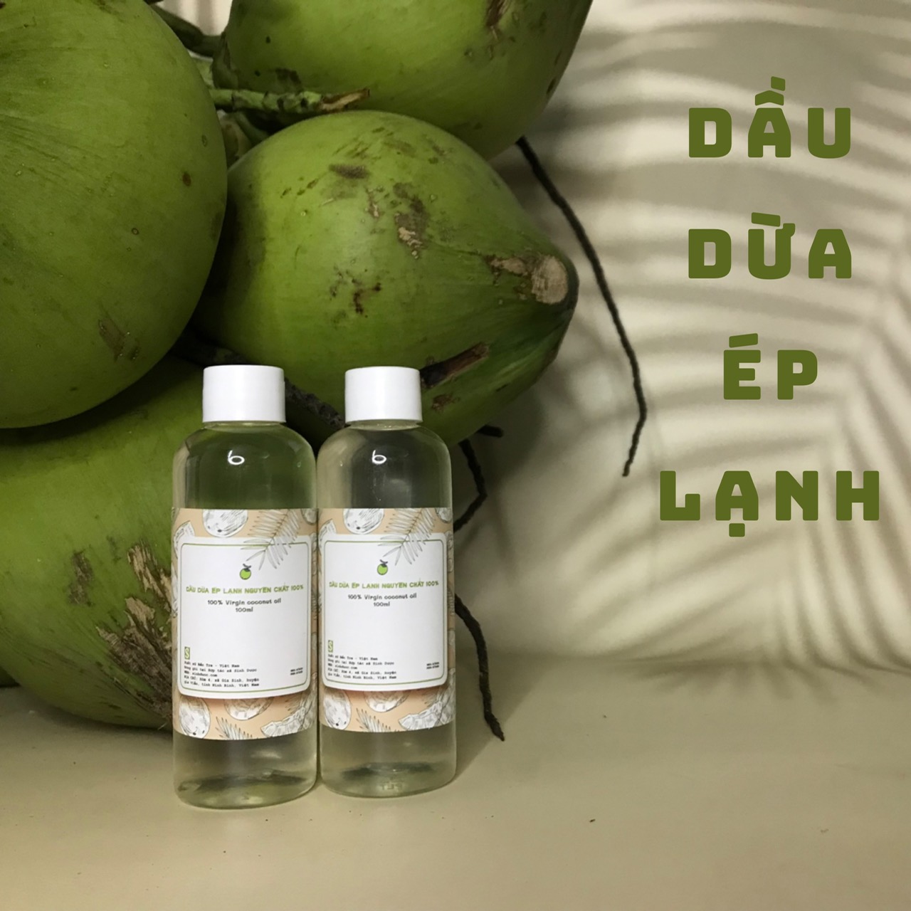 Dầu dừa ép lạnh Sinh Dược