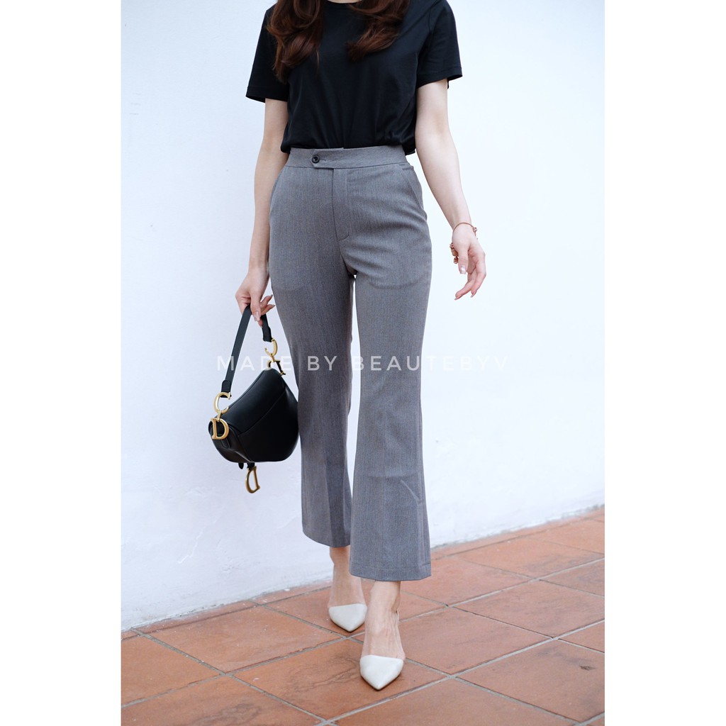 BEAUTEBYV - Quần Ống Loe
