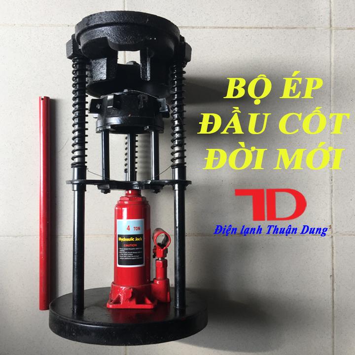 Bộ Ép Đầu Cốt Đời Mới, Thiết bị bấm ống gas lạnh Ô tô, Thiết bị bấm đầu dây tuy ô, Bộ ép đầu dây cao su - Điện Lạnh Thuận Dung