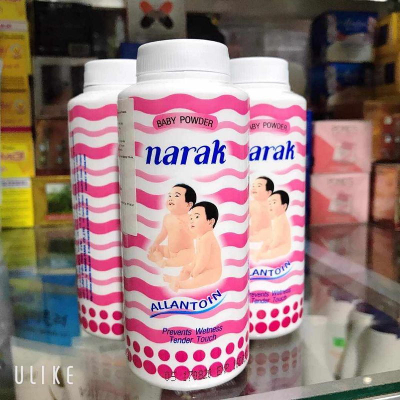 Phấn rôm baby NARAK THÁI LAN 25gam