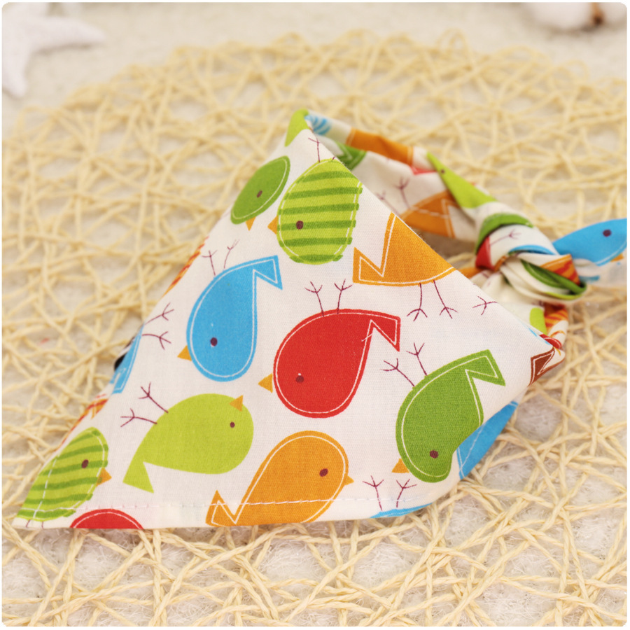 Khăn Yếm Tam Giác 100% cotton mềm mịn