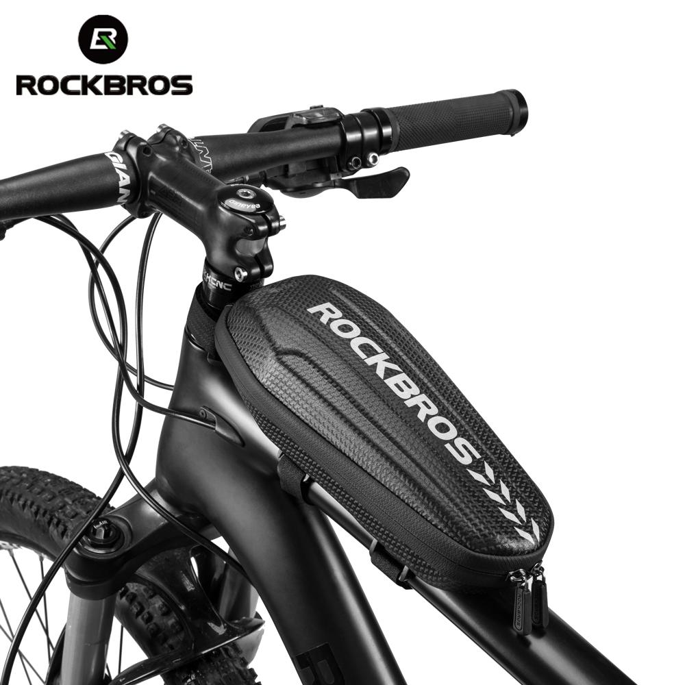 ROCKBROS Túi xe đạp  Vỏ cứng EVA Túi đựng xe đạp Túi chống mưa MTB Road Folding Saddle Bag Đa chức năng túi xe đạp thể thao dung tích lớn phụ kiện xe đạp