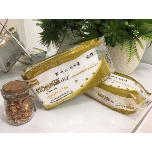 Bông tẩy trang cao cấp Hoamis 100 - 150 miếng