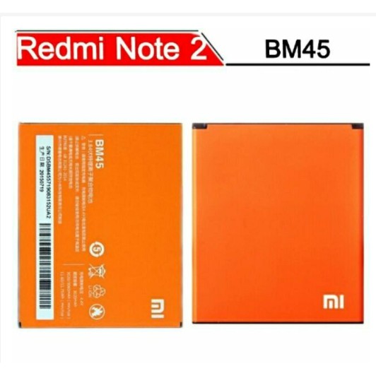 Pin xiaomi redmi note 2 bm45 xịn bảo hành 12 tháng