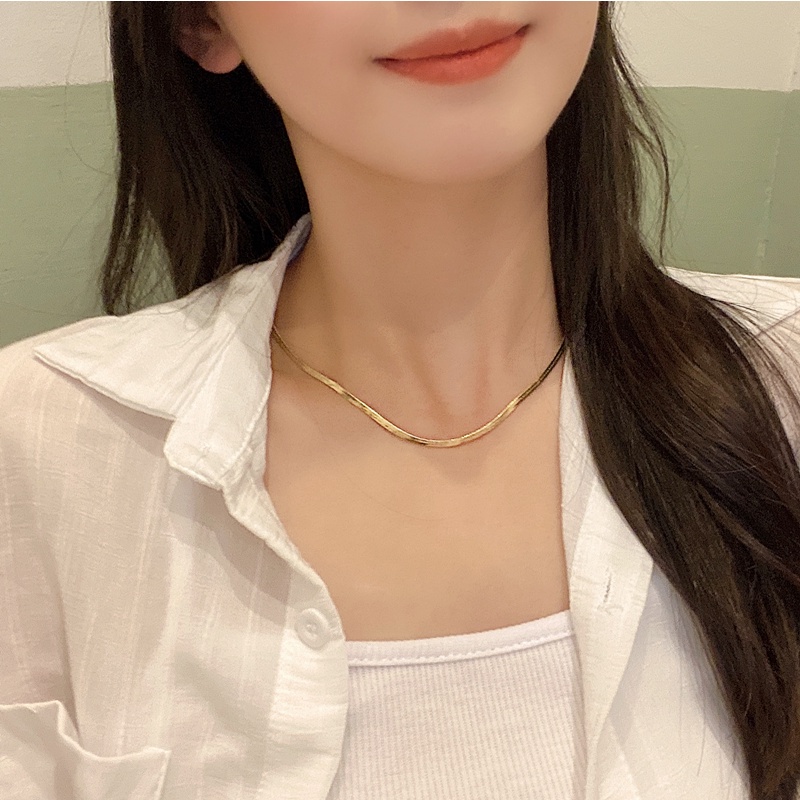 Dây ChuyềN Nữ Đơn GiảN, VòNg Cổ Choker Basic Skin Dcn007
