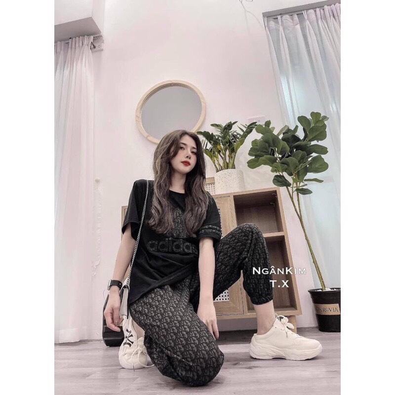 sét bộ Adidas thêu đáp nổi
