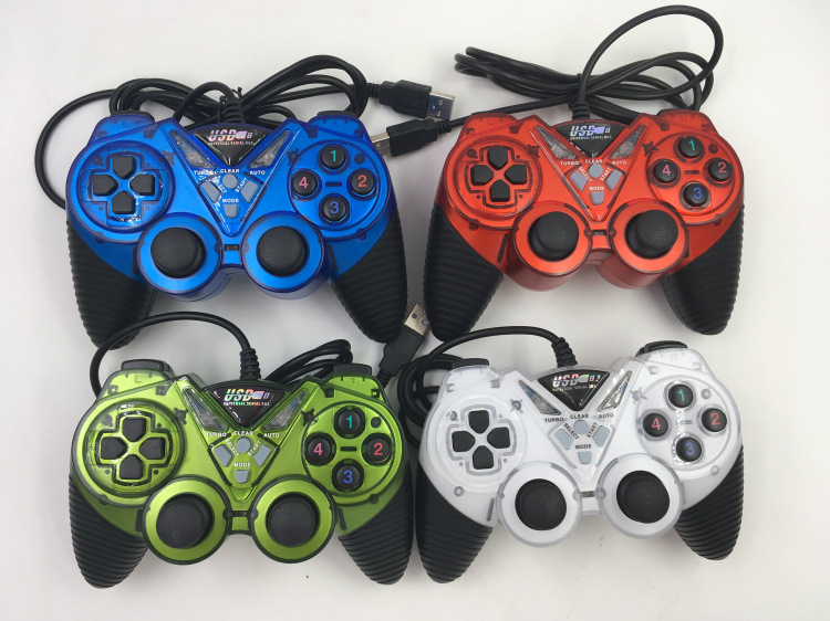 Tay cầm chơi game  USB ( 4 màu )