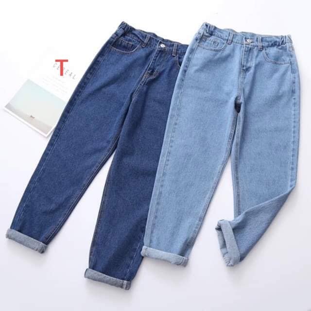 Quần baggy bò trơn dtr0320