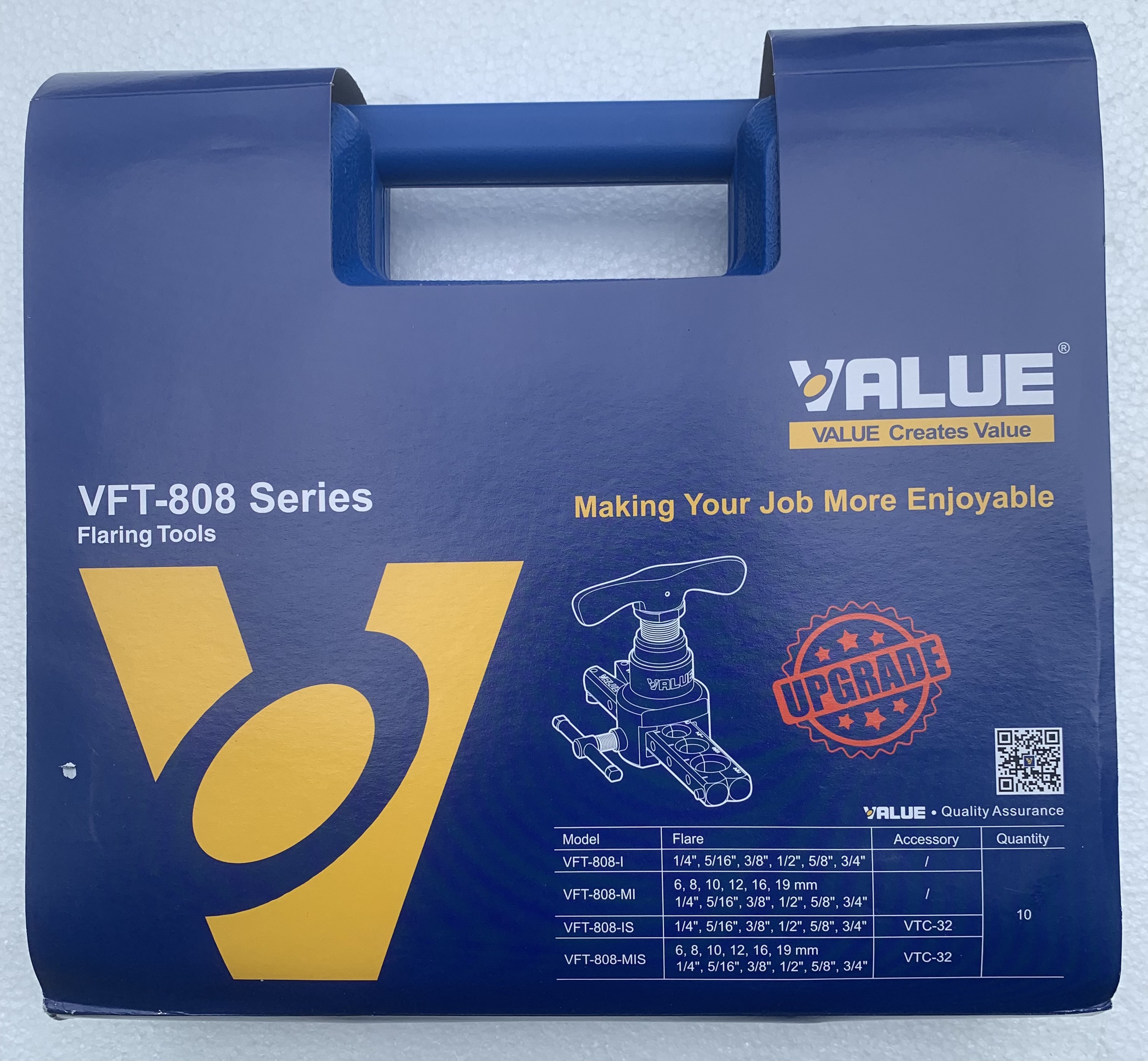 Bộ Loe Lệch Tâm Value Model: VFT-808-IS (1 Kẹp, Có Dao) (Bộ)
