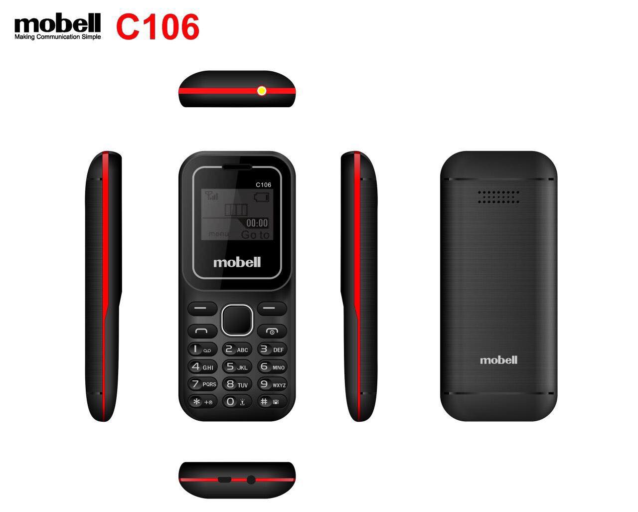 Điện thoại mobell C106