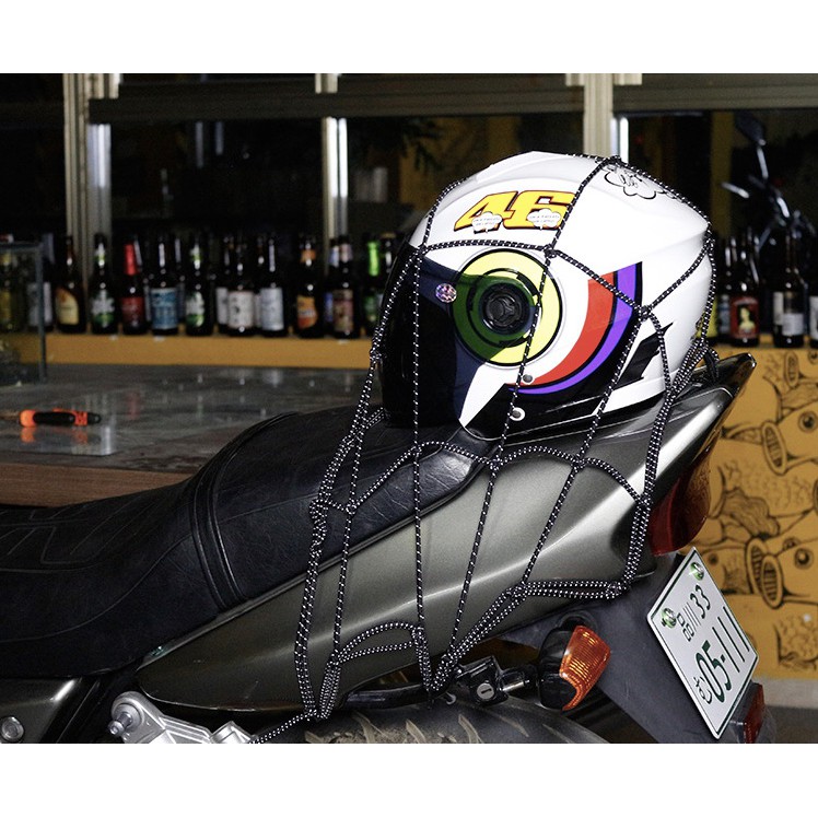 Lưới Ràng Đồ Xe Máy Phản Quang Motowolf 40cm*40cm