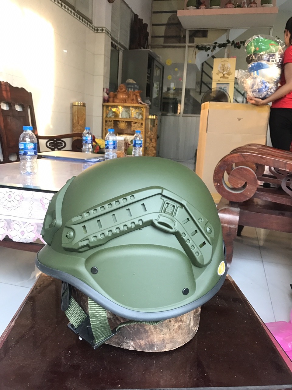 [HCM]Nón bảo hiểm lính vành