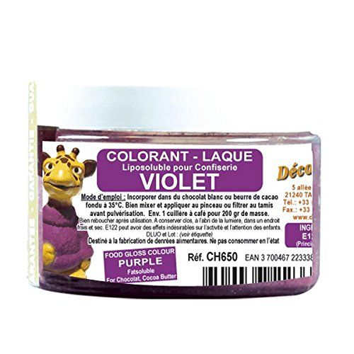 BỘT MÀU TÍM PHA SOCOLA DECOR RELIEF (20gr)