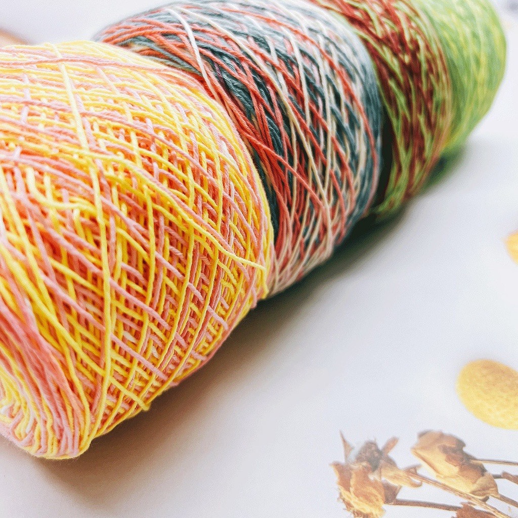 Sợi Cotton Việt Nam Loang - Cuộn 100gr