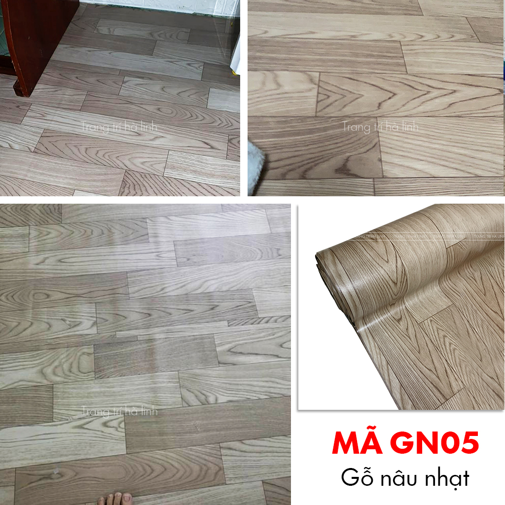 Thảm trải sàn simili , thảm nhựa lót sàn PVC chống nước bề mặt nhám dày 0.5mm, thảm trải phòng ngủ - Trang Trí Hà Linh