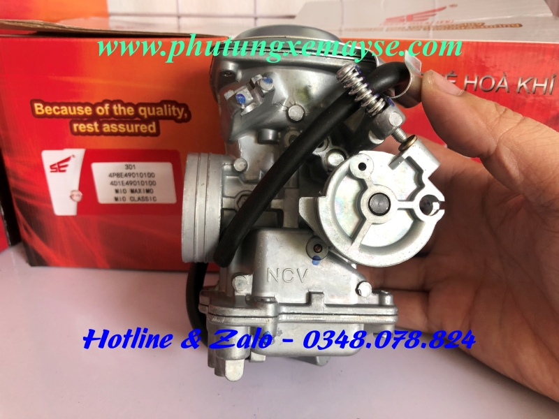 Bộ chế hoà khí (bình xăng con) xe MIO MAXIMO, MIO CLASSIC