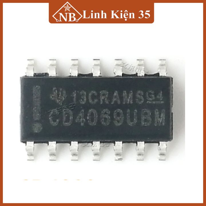 IC chức năng CD4069BE DIP14 / SOP14