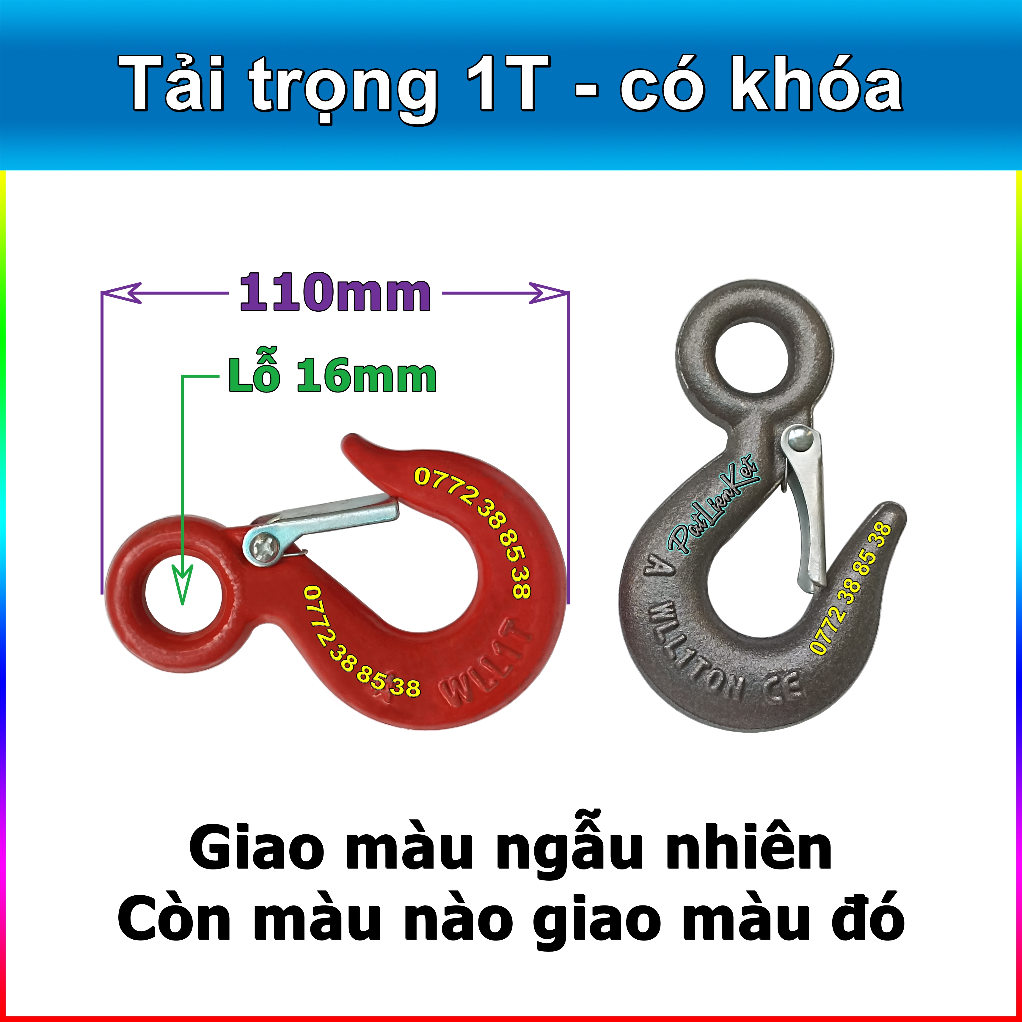 Móc cẩu - móc cẩu cáp