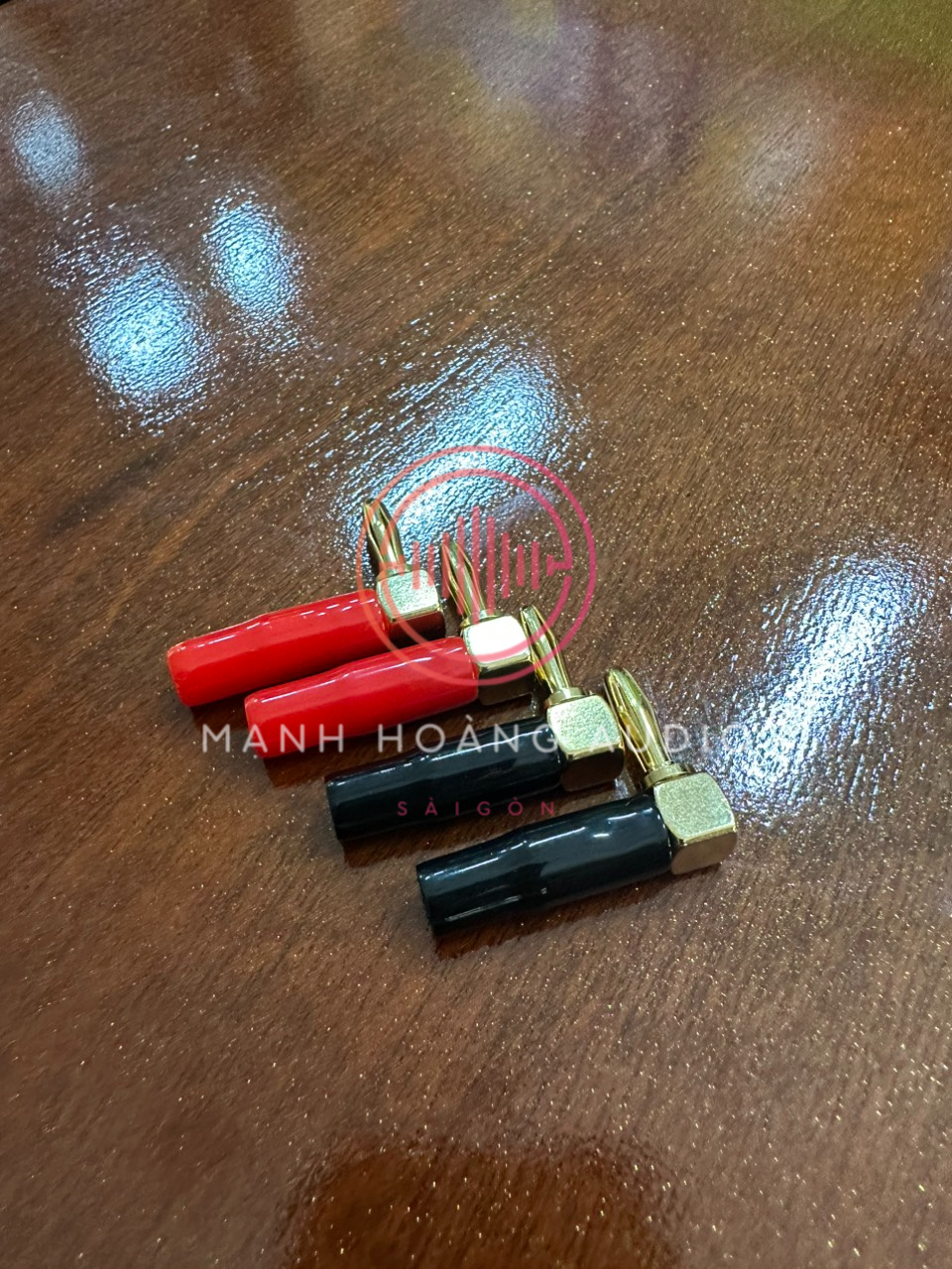 Combo 4 chiếc ( 2 cặp jack bắp chuối vuông ) - Mạnh Hoàng Audio