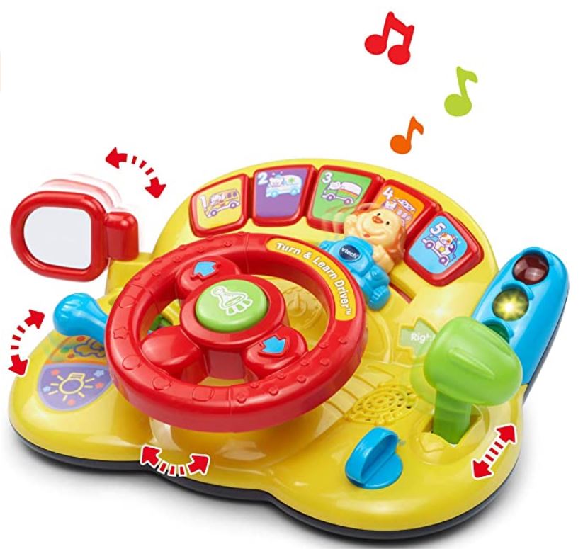 [VTech] Bé tập lái xe - Turn and Learn Driver for 6-36 months
