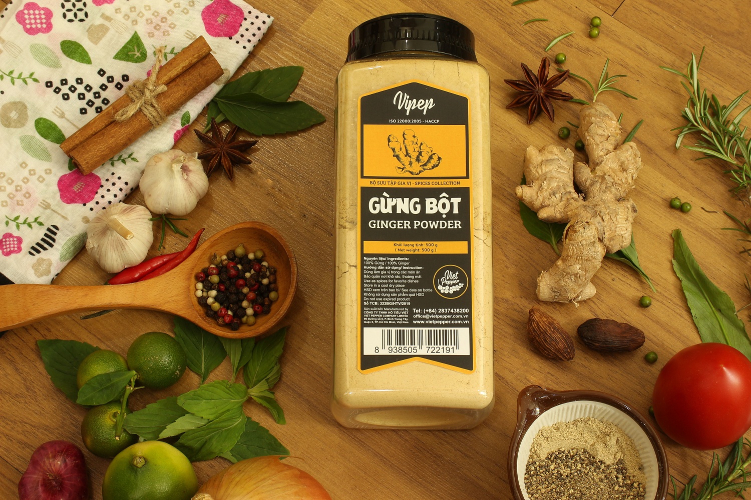 Gừng bột VIPEP Ginger powder