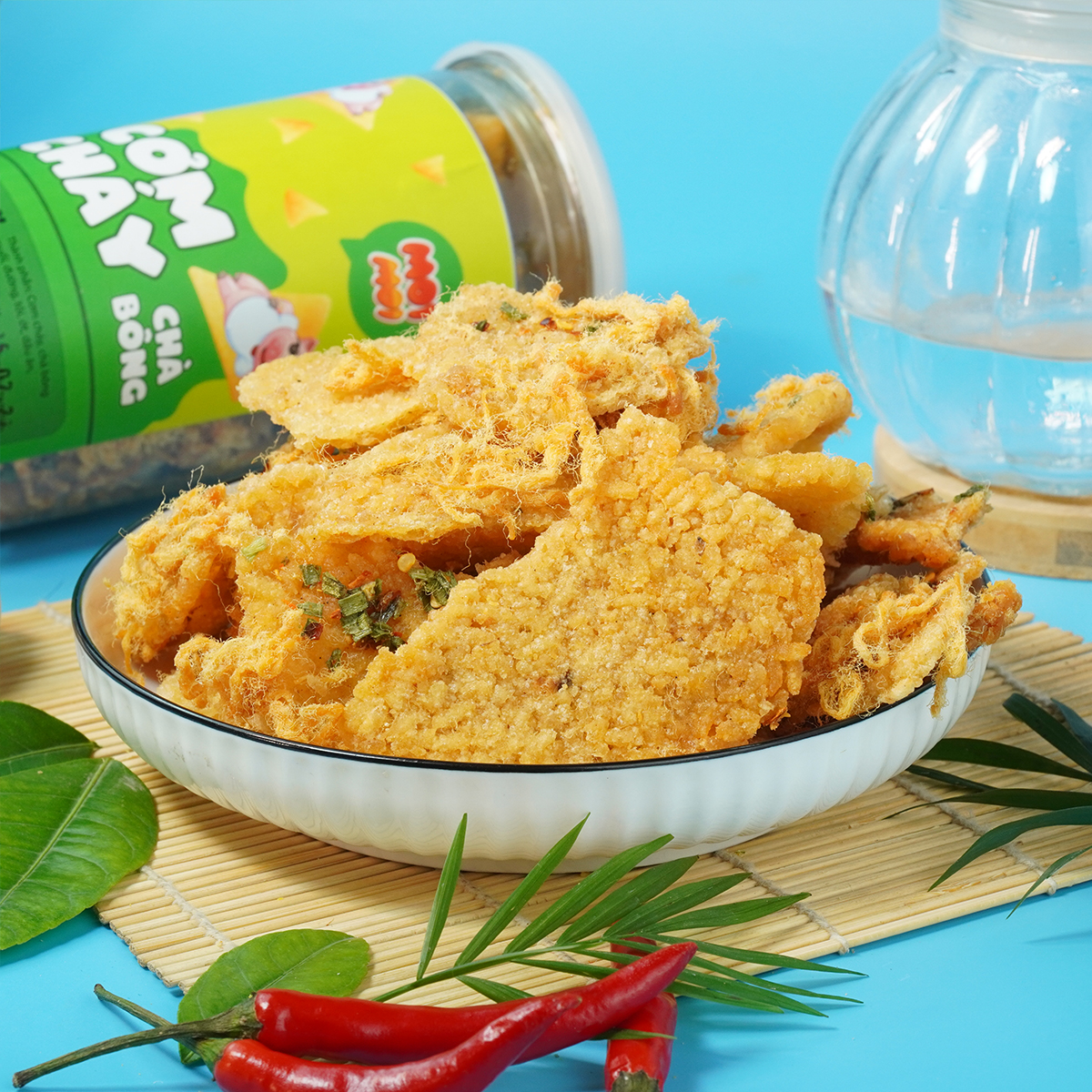 Cơm cháy chà bông 300g - Đồ ăn vặt MoiMoi