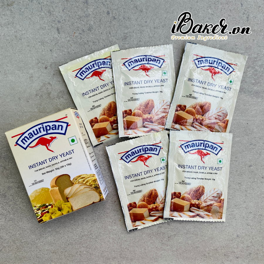[hộp 5 gói, 1 gói] Men instant Mauripan