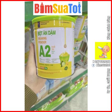 Bột ăn dặm A2 đủ vị cho bé từ 4 tháng hộp 320g