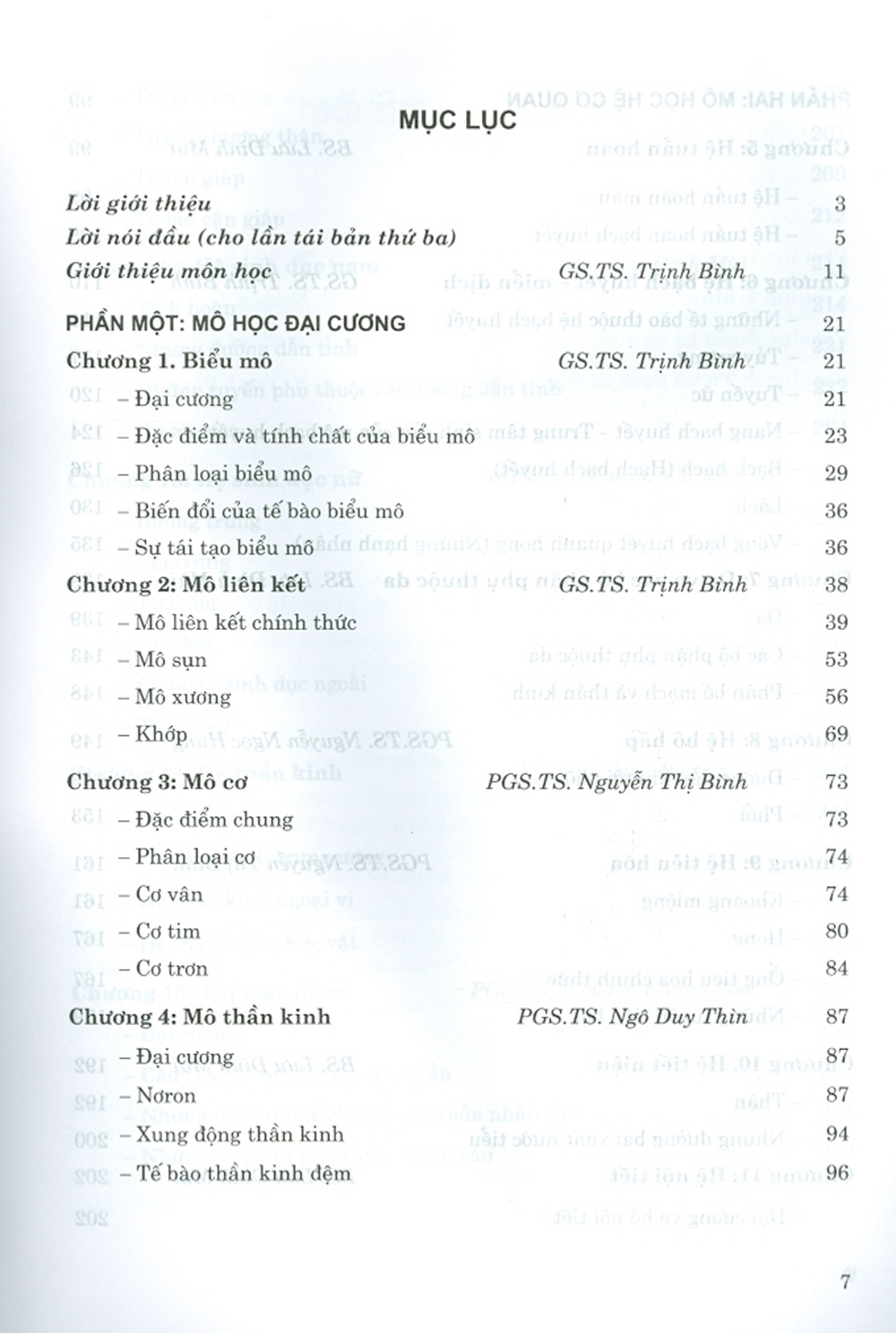 Mô-Phôi - Phần Mô Học (Sách Đào Tạo Bác Sĩ Đa Khoa)