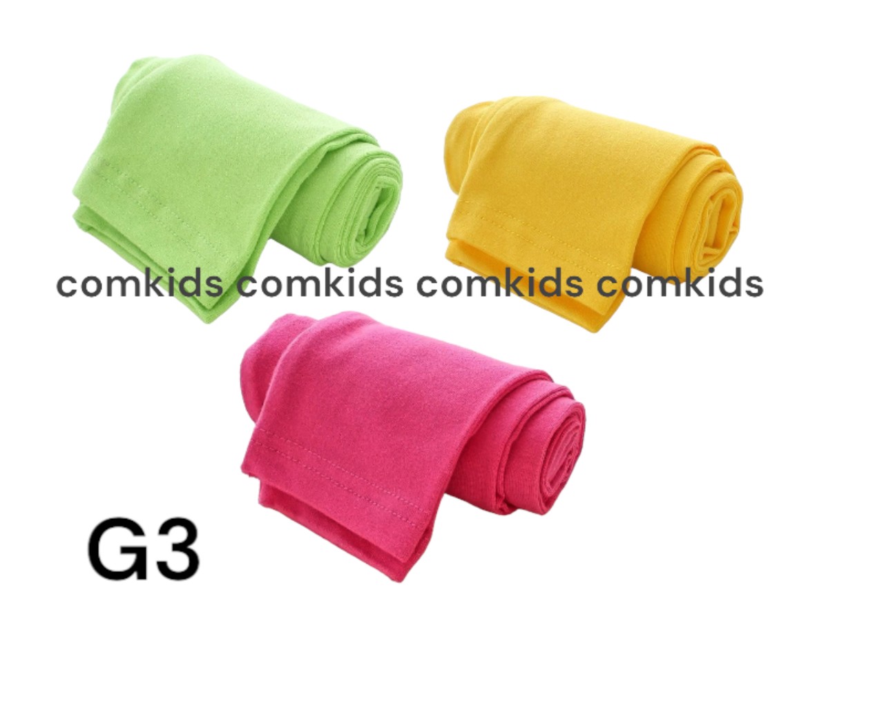 10-28kg Set 3 quần legging lỡ đùi cho bé gái chất cotton mềm mịn co dãn