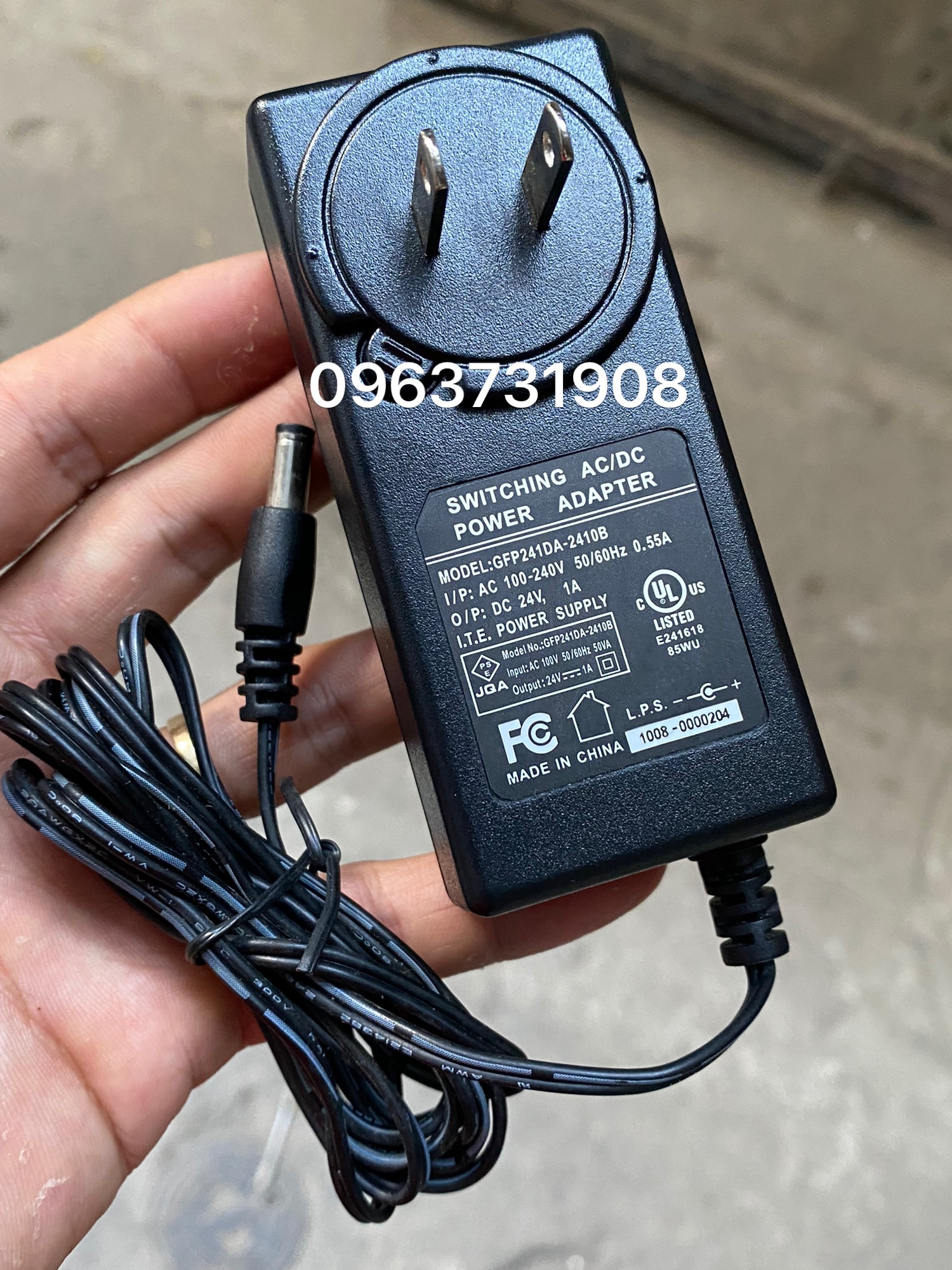 Adapter nguồn 24V 1A xịn chính hãng