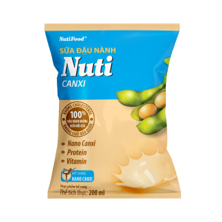 [ FLASH SALE ] [MIỄN PHÍ SHIP ĐƠN HÀNG 49K]Sữa đậu nành Nuti Canxi Bịch 200ml - Thương Hiệu NUTIFOOD - YOOSOO MALL thumbnail