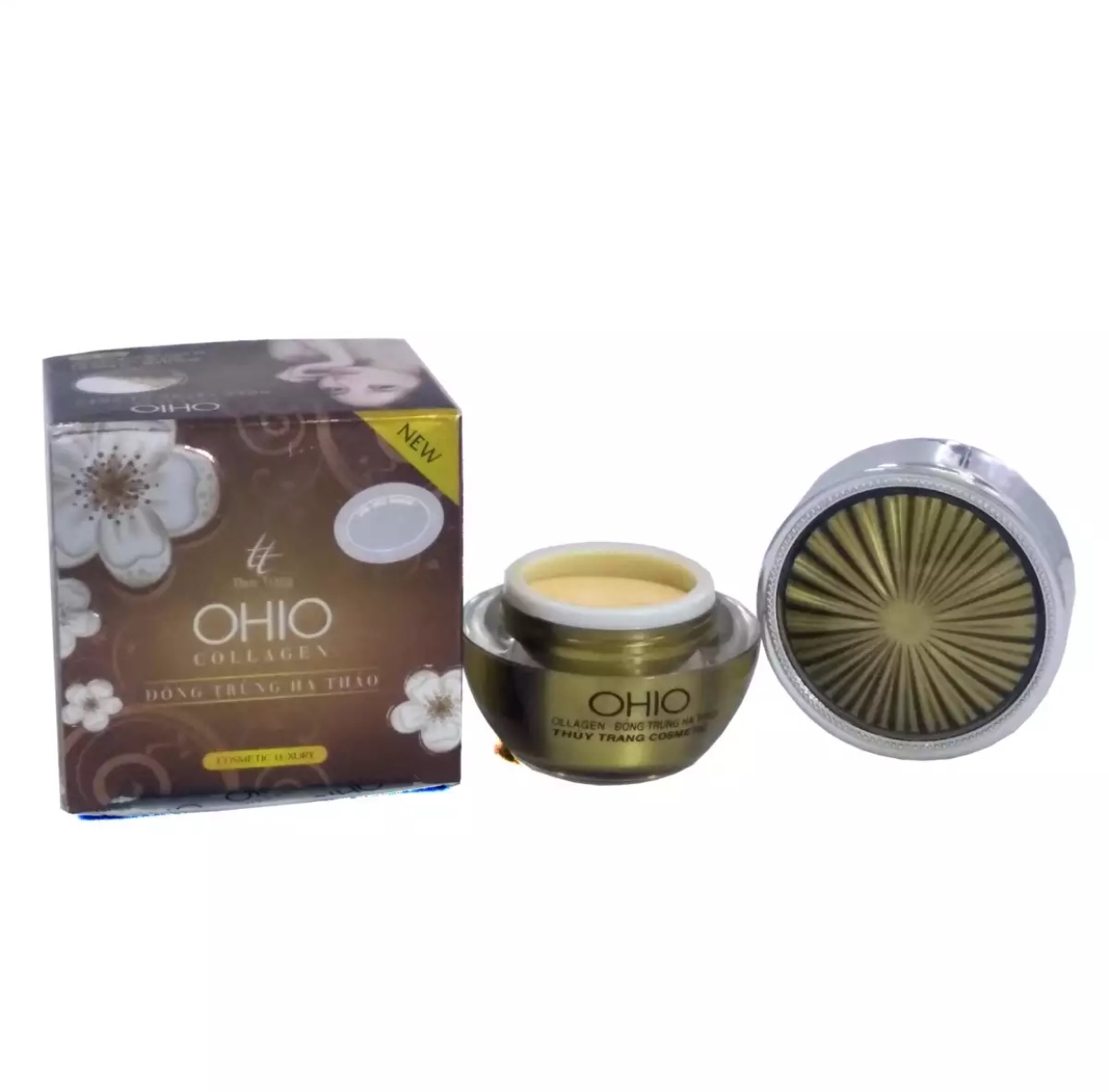 Kem nám tàn nhang OHIO Đông Trùng Hạ Thảo Colagen 20g BonBen Shop