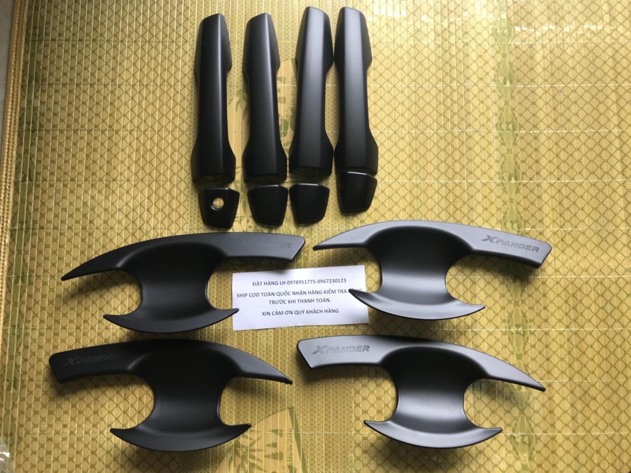 Tay Hõm Cửa Nhựa Đen Xi Cao Cấp Cho Mitsubishi Xpander