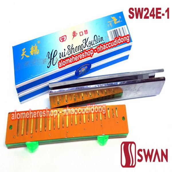 Kèn harmonica Swan SW24E-1 Cover Oval key C