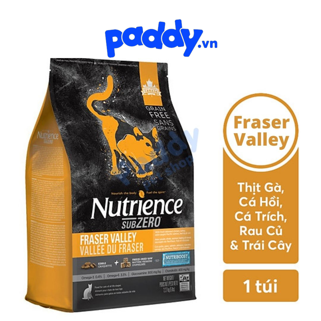 Hạt Nutrience SubZero Cho Mèo Mọi Độ Tuổi