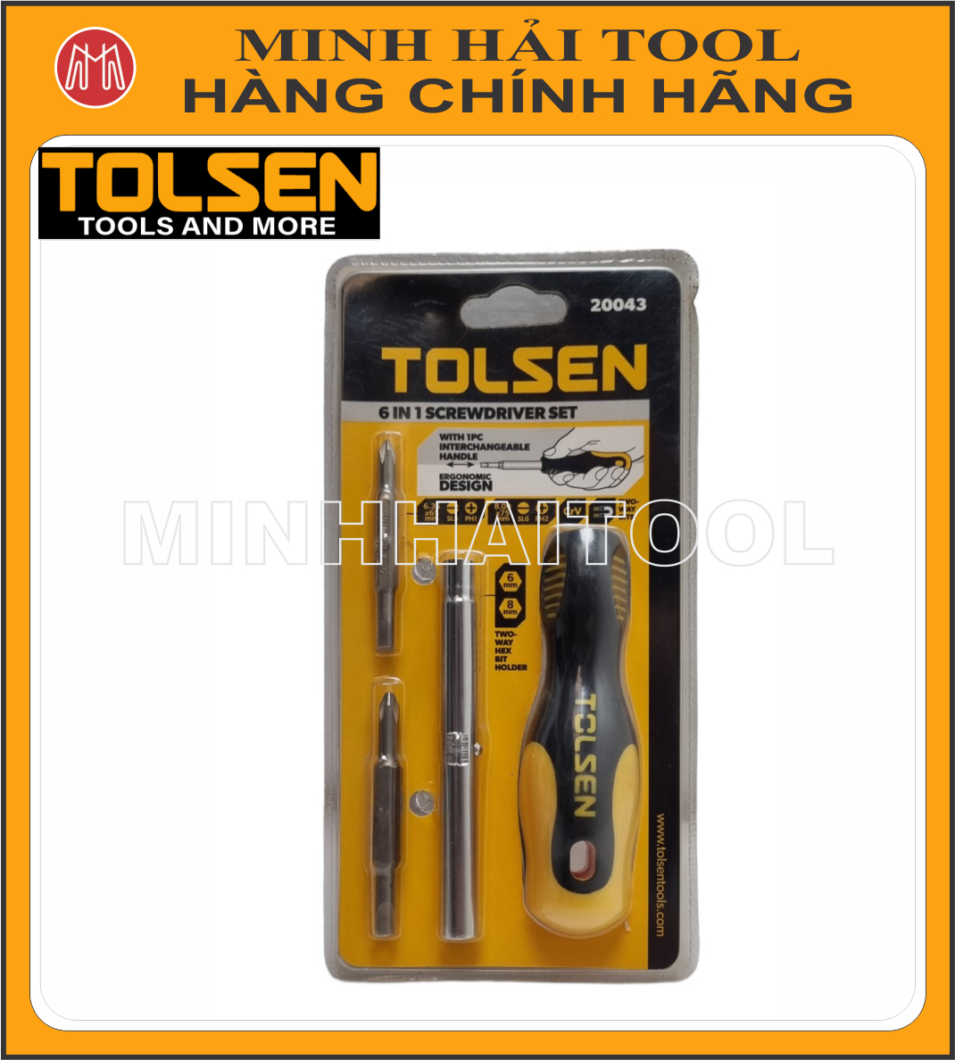TPLSEN - Bộ tô vít 4 in 1. Model: 20043