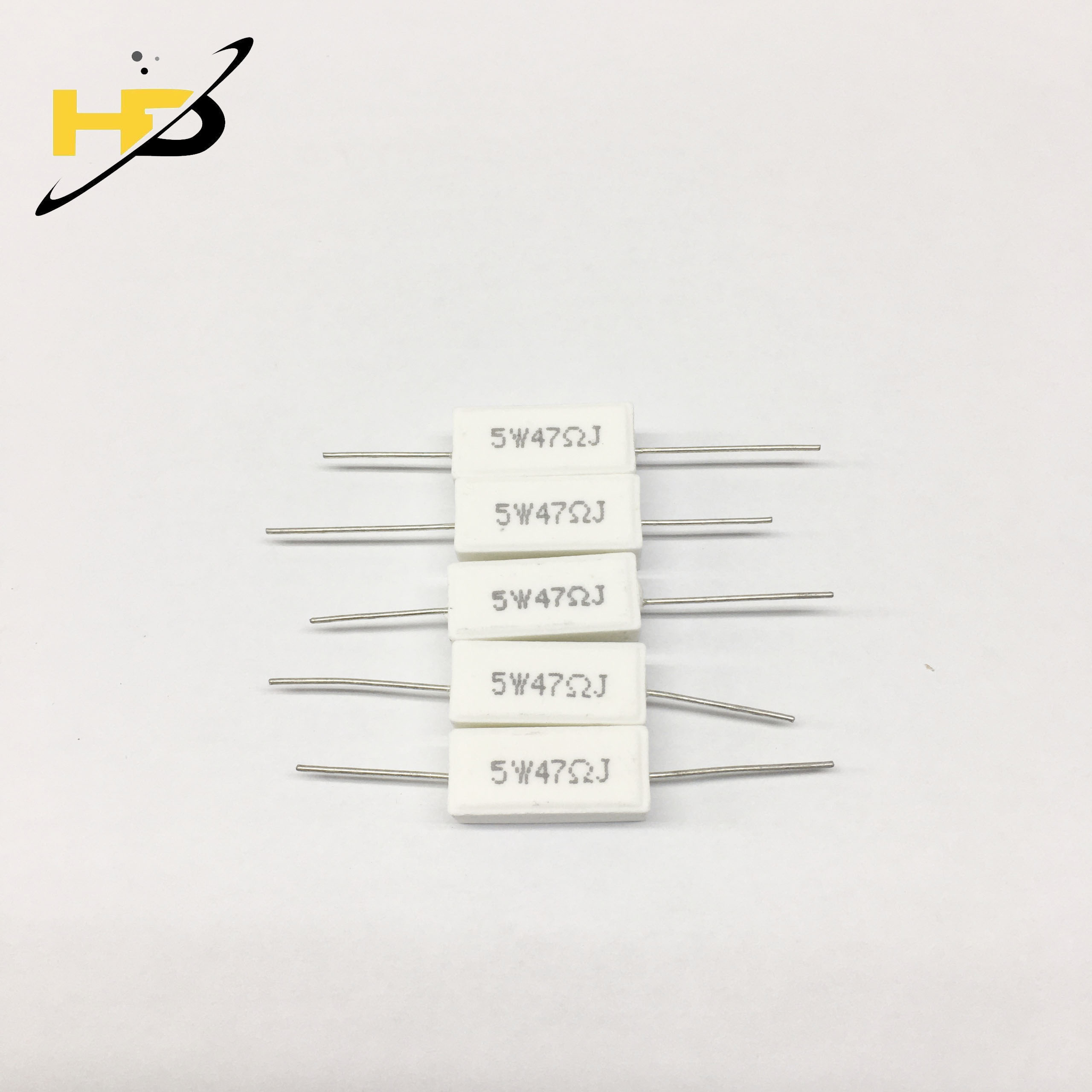 Combo 10 con điện trở sứ 5w 47r chân đồng