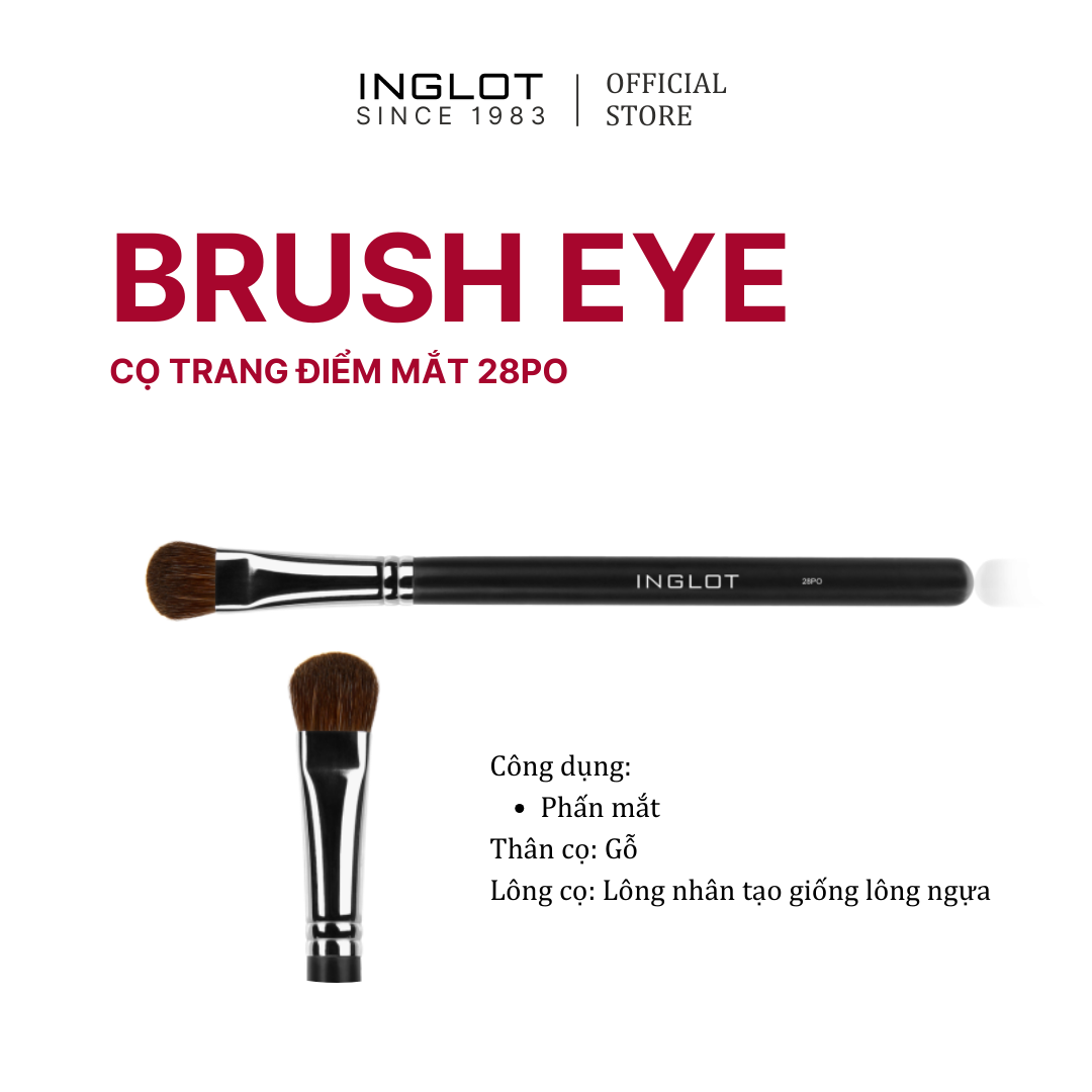 Cọ Tán Phấn Mắt Inglot Makeup Brush 28PO