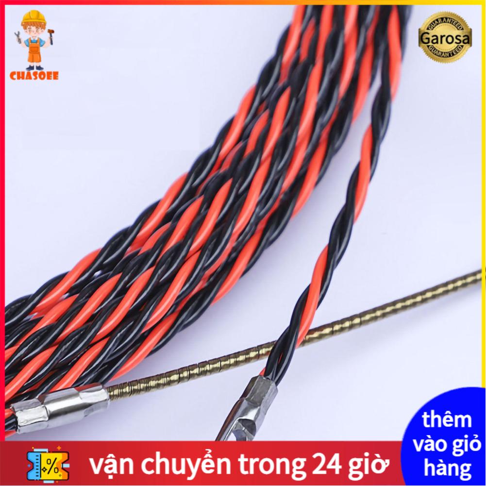Electrical Wire Threader Easy Pull Steel Wire Electrician Threading Device for Construction Hand Tool