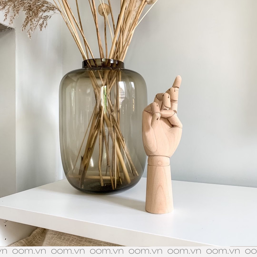TAY GỖ TRANG TRÍ FING - Scandinavian Decor