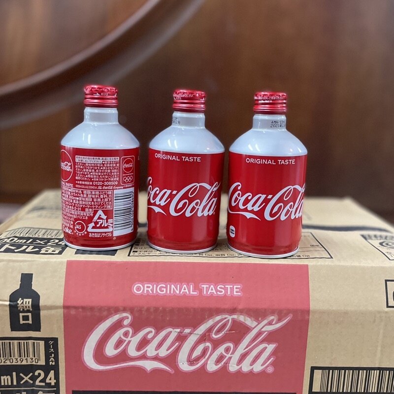 Nước ngọt Coca cola Nhật Bản lon mini 160ml giải khát cực đã date T6/2024