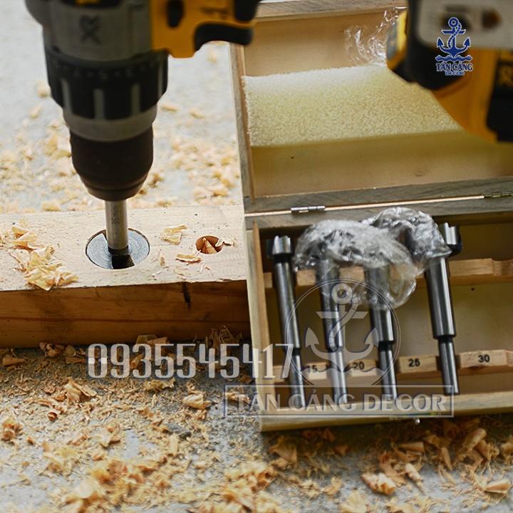 Bộ 5 Mũi Khoét Gỗ Forstner Bits ChenYu