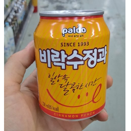 Nước Gạo Ngọt Hương Quế Gừng Hàn Quốc 238ml - 비락 수정과