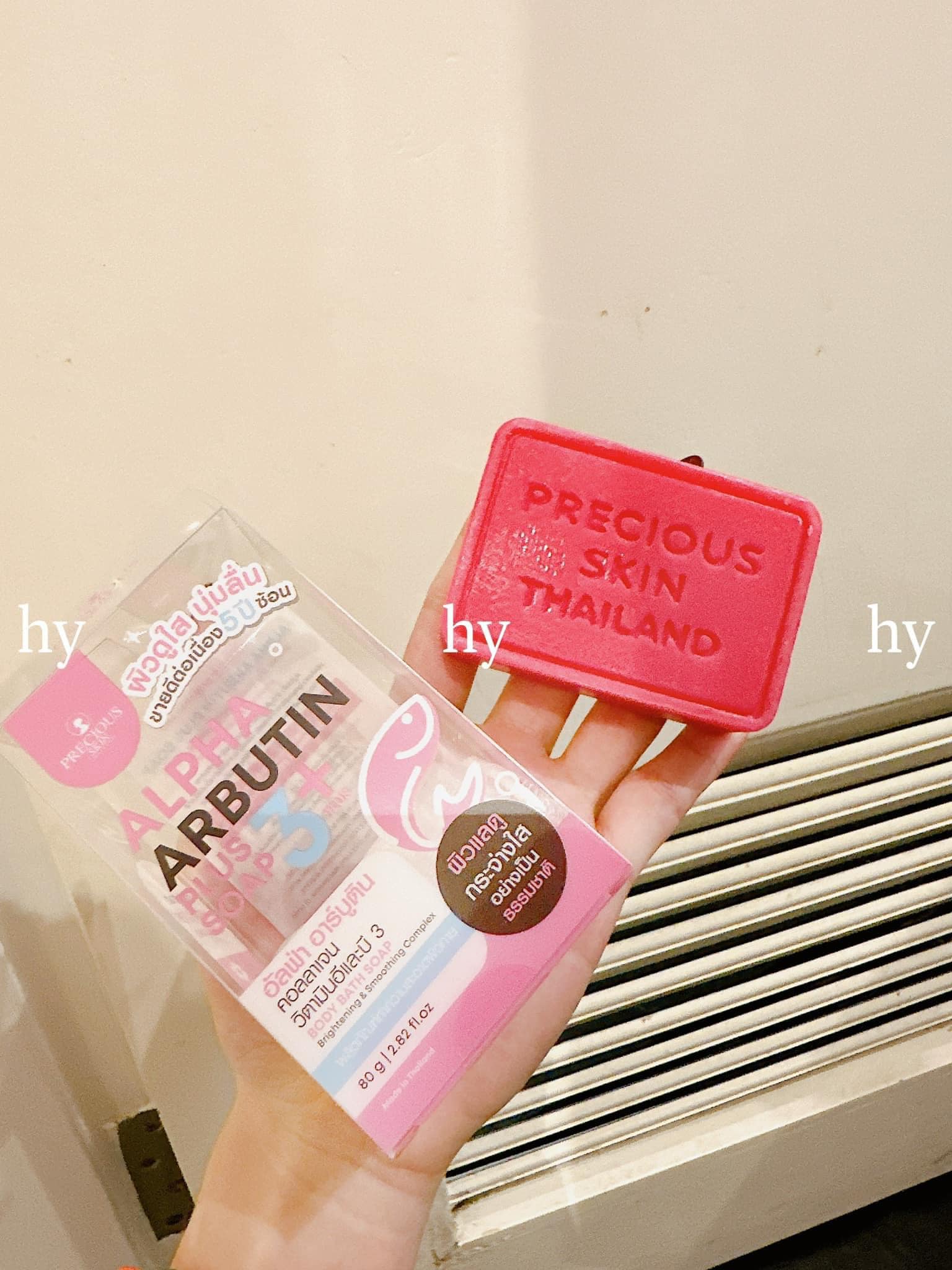 MẪU MỚI - 01 XÀ PHÒNG TẮM TRẮNG DA CHO BODY ALPHA ARBUTIN 3 PLUS Thái Lan