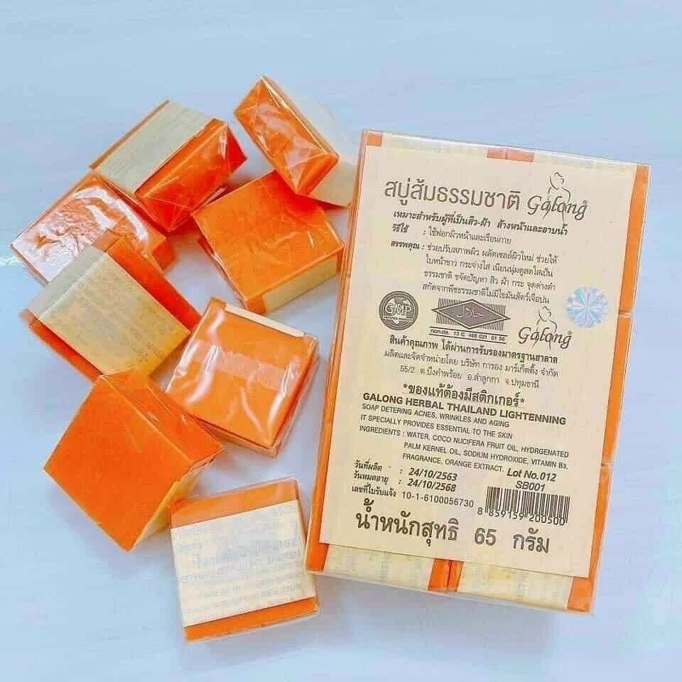 Xà Phòng Cam Galong Herbal Thái Lan 60g