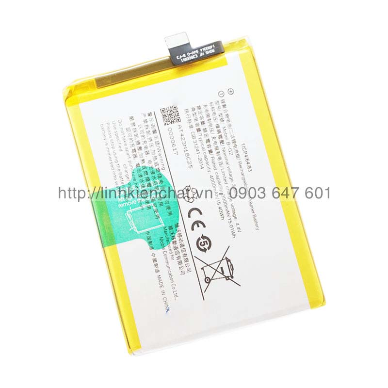 Pin vivo v15 vivo 1819 4000mah zin - hàng nhập khẩu123123