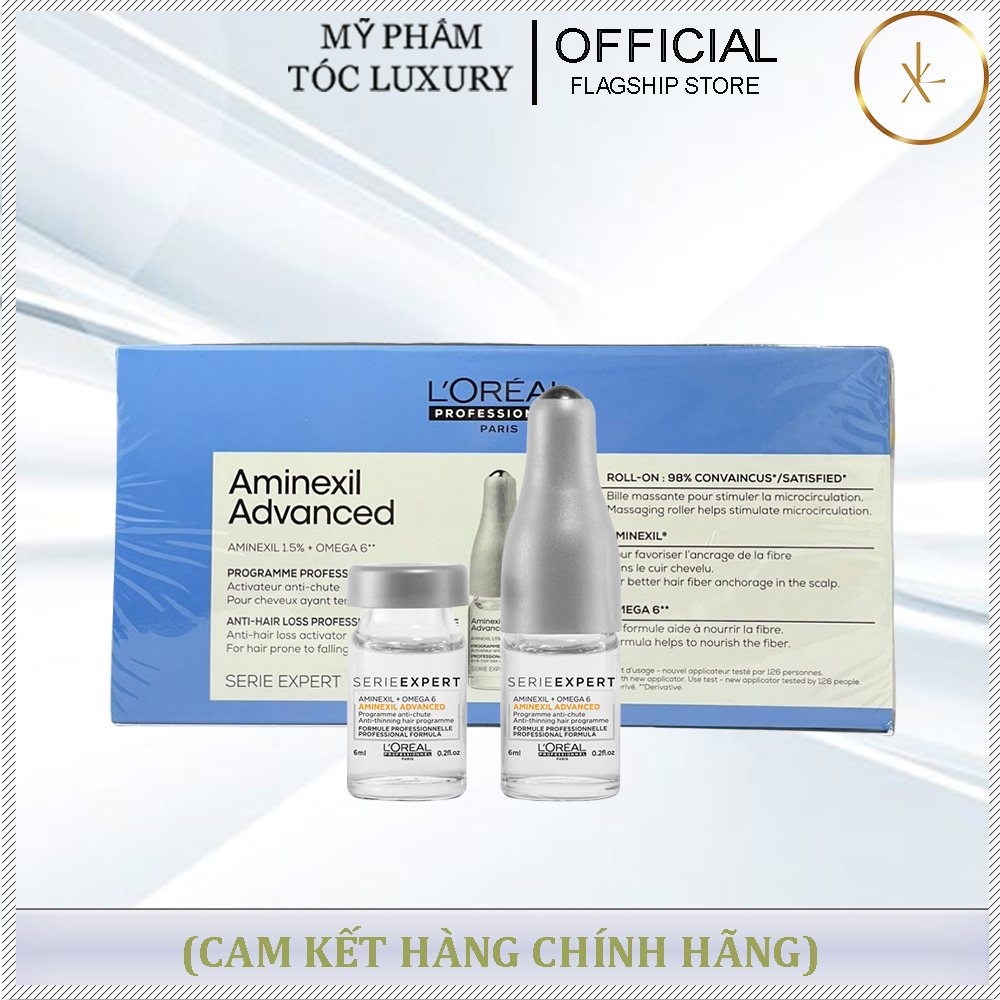 Tinh chất chống rụng tóc LOREAL AMINEXIL 10 x 6ml