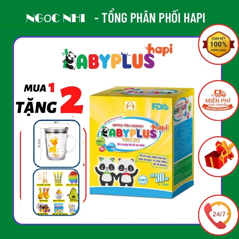 [HCM]Siro ăn ngon babyplus chính hãng