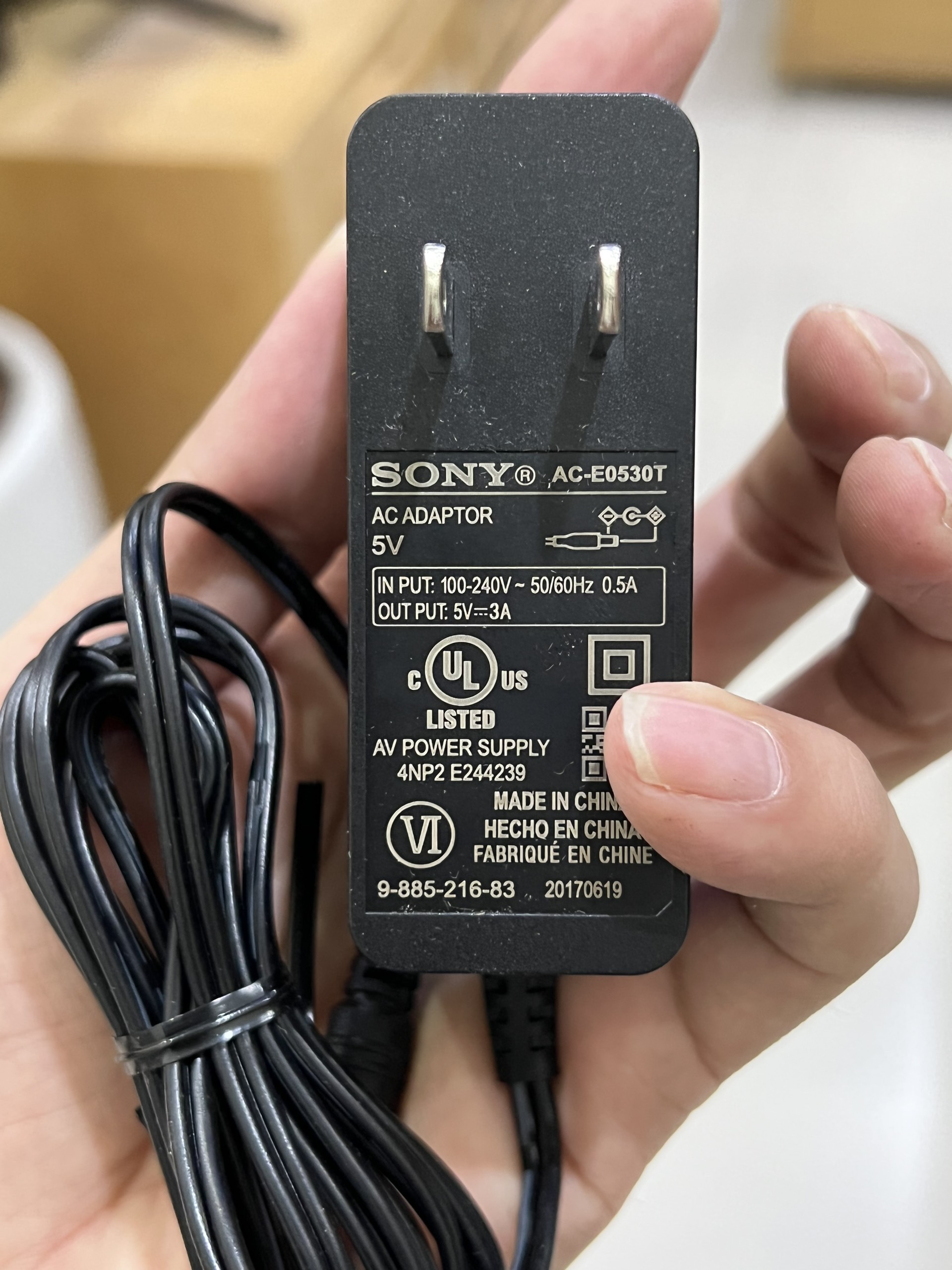 sạc pin 5v 3a loa Bluetooth sony